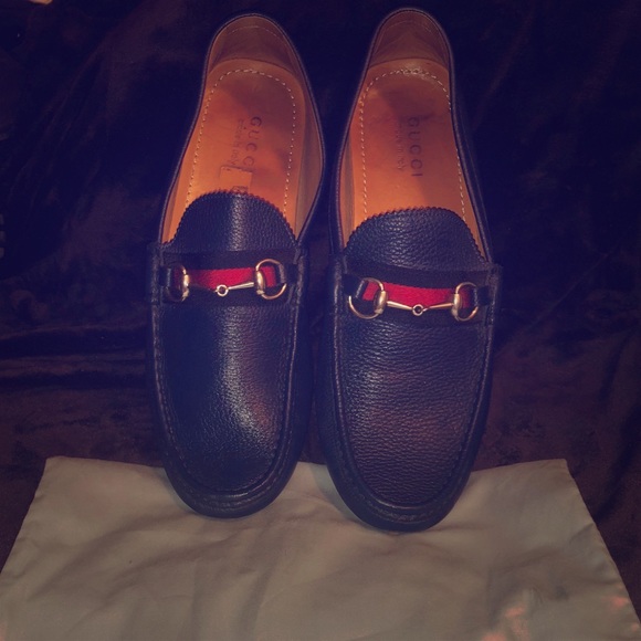 Gucci Other - Navy blue Gucci Loafers